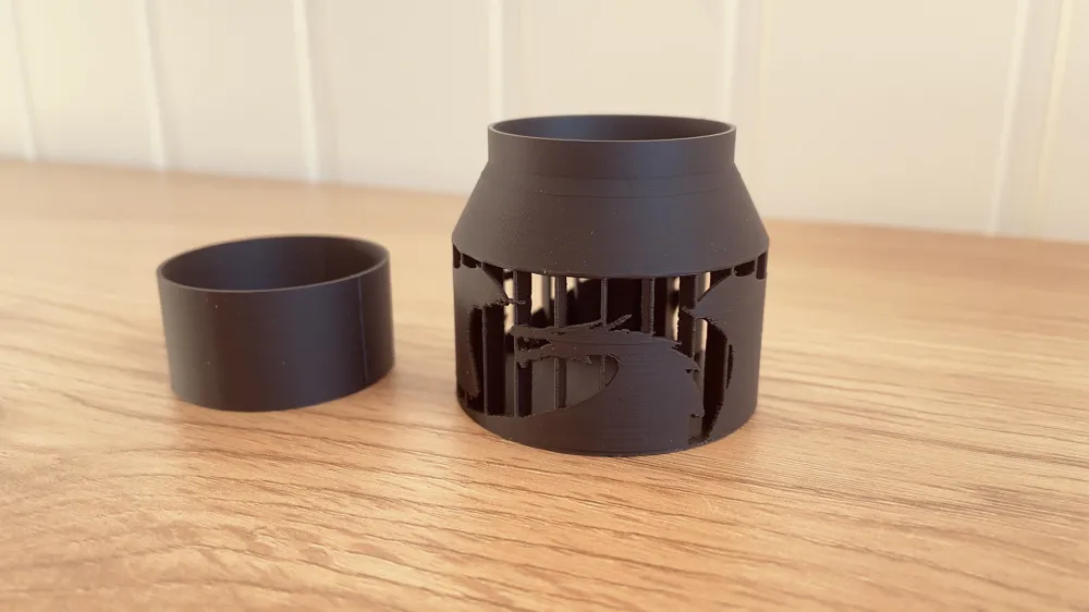 Dragon Shadow Lamp alternate view